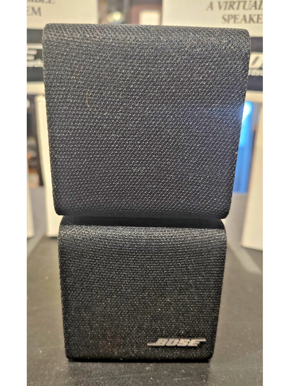 Lot of 5 Brand New Bose Acoustimass Double Swivel Cube Speakers Black NIB NOS!!!
